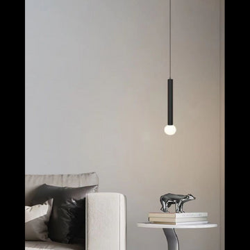 Lustra LED Negru Pe Cablu 6W 4000K Lumina neutra