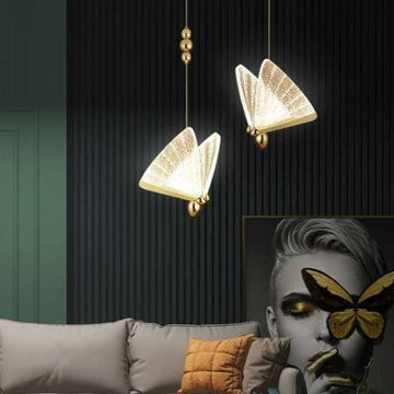 Lustra Pe Cablu cu LED Fluture 6W 3000K/4000K/6500K