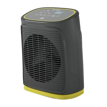 Olimpia Splendid Caldo Rock DT, Aeroterma electrica cu ventilator, 24mp, 1000/2000W, termostat, gri inchis/galben grossmann.ro
