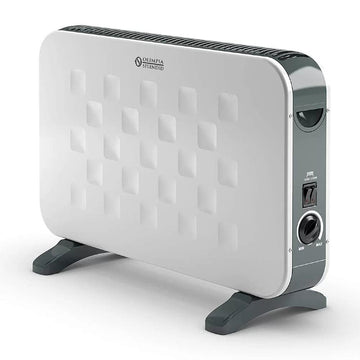 Olimpia Splendid Caleo Metal, Convector electric, suprafata 24mp, 2000W, incalzire rapida, termostat de siguranta si de camera, rama metalica grossmann.ro