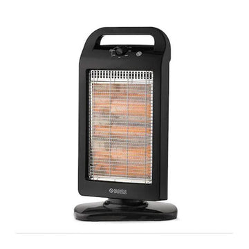 Olimpia Splendid Solaria Evo, Aeroterma cu infrarosu, 18mp, halogen, termostat siguranta, oscilatie 90°, 1200W, Negru grossmann.ro