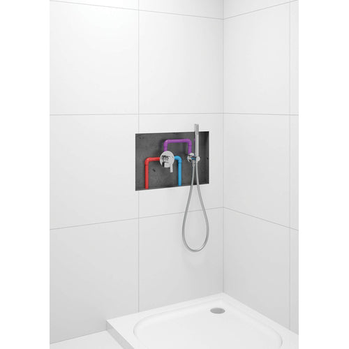 Shower head, 1-function, Deante