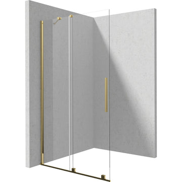 Shower wall, screen, 100 cm - sliding, Deante