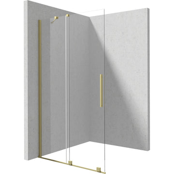 Shower wall, screen, 100 cm - sliding, Deante