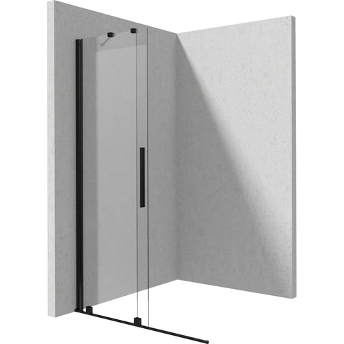 Shower wall, screen, 140 cm - sliding, Deante