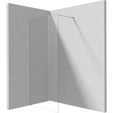 Shower wall, screen, 70 cm, Deante