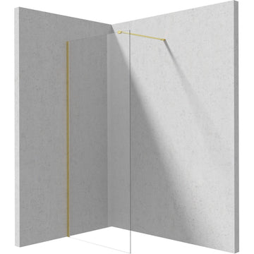 Shower wall, screen, 70 cm, Deante
