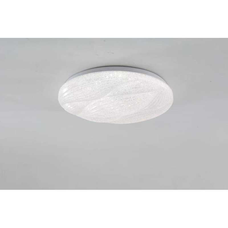 Plafoniera LED 30W Alb Moderna D23cm Cu 3 Functii lumina