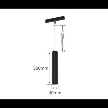 PROIECTOR CU LED MG 1012 7W 30CM 3000K LUMINA CALDA