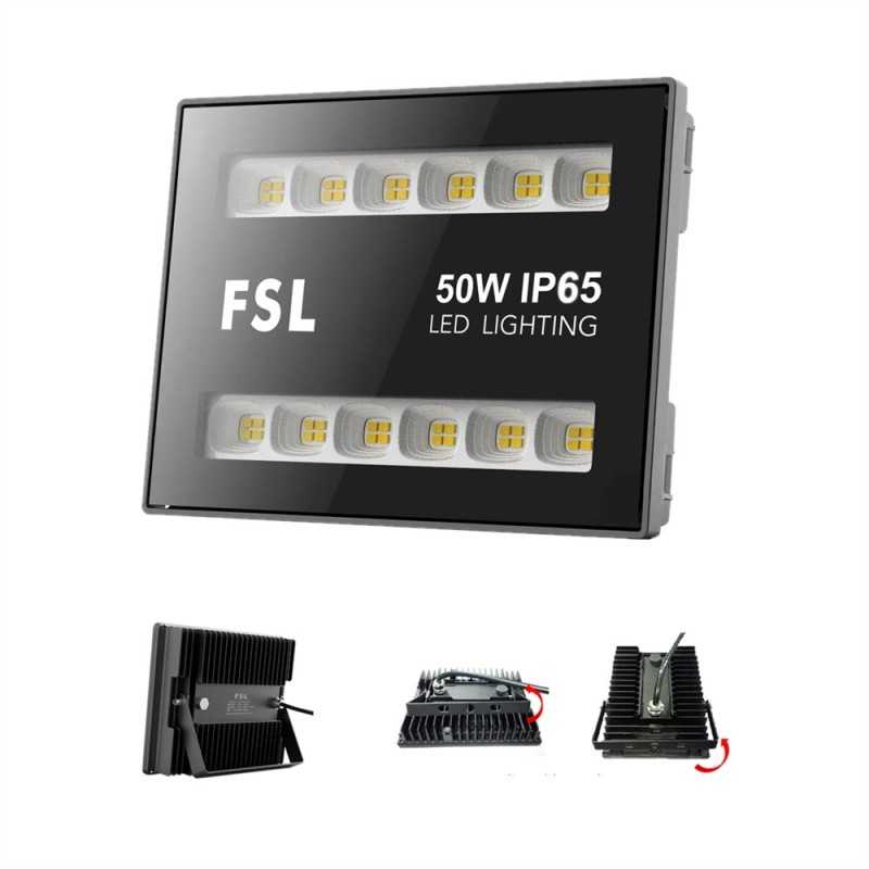 PROIECTOR LED FSL FSF 808A1 50W X 6500K LUMINA RECE