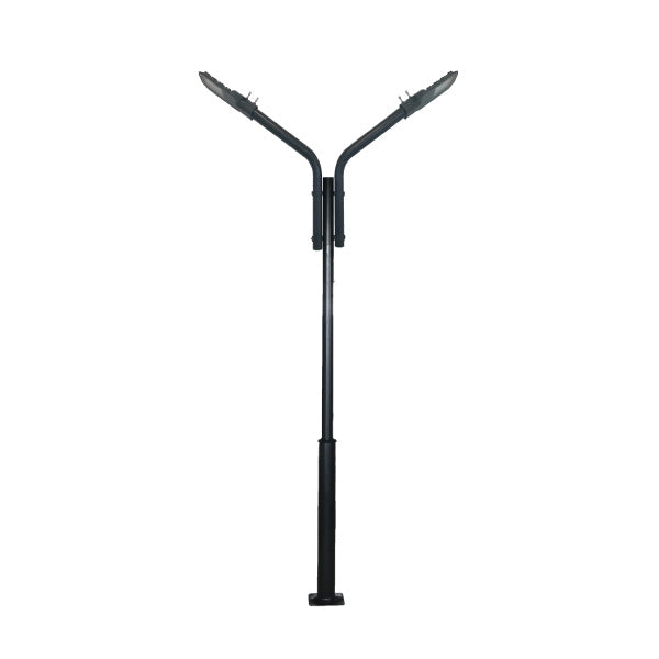 Street lighting pole 3m, 002 + street lighting fixture (With Samsung LEDs) 3m/4m With 1/2 Arms