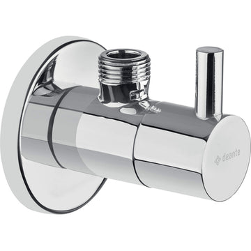 Corner faucet, with ceramic head, 1/2" - 3/8" - round, Deante