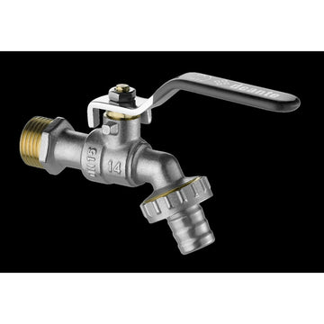 Ball valve, garden outlet type, with adapters - 1/2", Deante