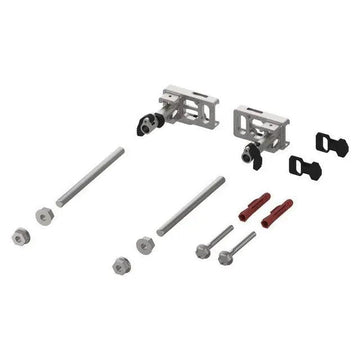 Set ancorare pe perete rezervor incastrat, Tece 9380014, 2 bucati, reglabile in adancime grossmann.ro