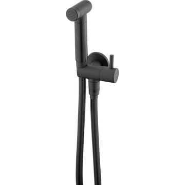 Set Bidetta, cu suport fix, cu cot conector - suport pentru dușul de mână, Deante