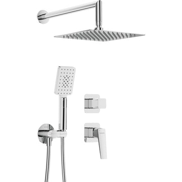 Shower set with recessed installation, Deante
