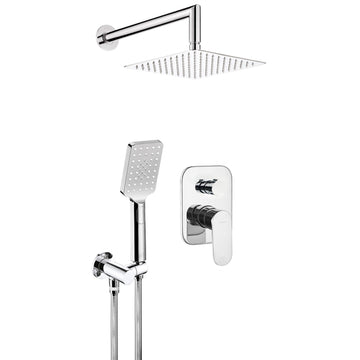 Shower set with recessed installation, Deante