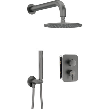 Concealed shower set with mixer BOX - with shower cap, Deante
