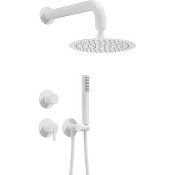 Concealed shower set with shower head, Deante