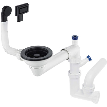 Granite sink trap, 1-bowl - Space-Saver, Deante