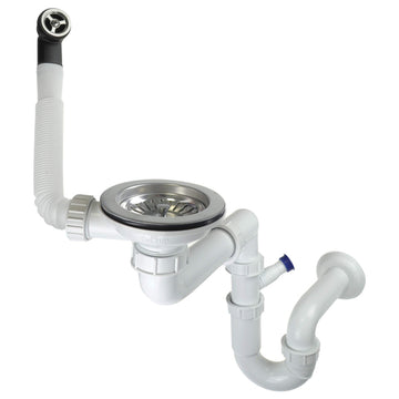 Granite sink trap, 1-bowl - Space-Saver, Deante