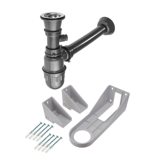 Sifon pentru chiuveta din inox, ZYK_010B, Deante