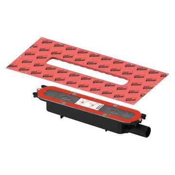 Sifon plat Tece drainprofile, evacuare laterala Dn 50, 673002 grossmann.ro