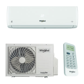Aer conditionat Whirlpool SPICR 312W, Inverter, 12000 BTU, 6TH SENSE, Filtru Carbon activ, Clasa A++/A+, Alb