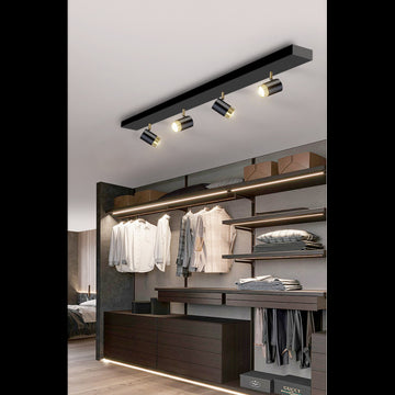 Spot LED 22W 80cm Neagra