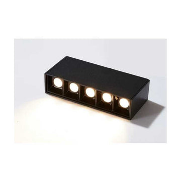 Spot LED Negru10W Aplicat 4000K Lumina Neutra