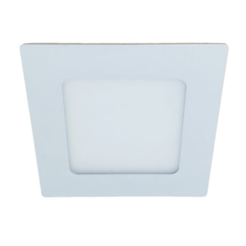 Spot Led Slim Patrat 120x120mm, 6W=40W, 2700K, lumina calda