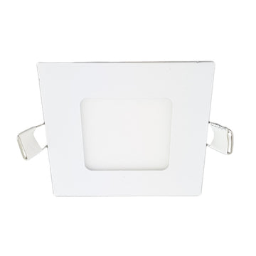 Spot Led Slim Patrat 85x85mm, 3W=25W, 6400K, lumina rece