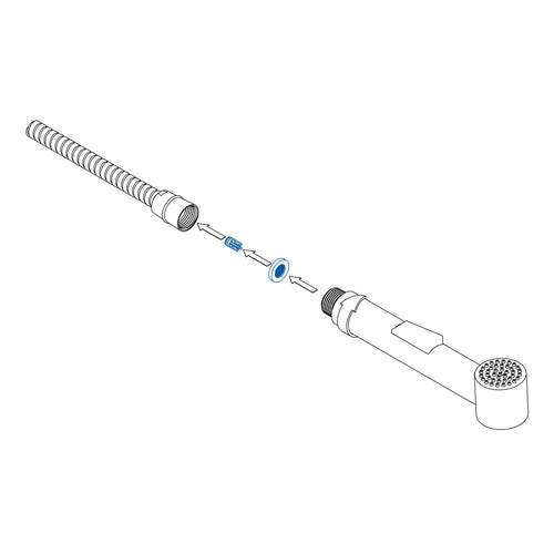 Non-return valve, for shower hoses, Deante