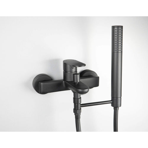 Hand shower holder, for bathtub faucets - swivel, Deante