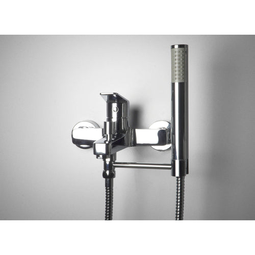 Hand shower holder, for bathtub faucets - swivel, Deante
