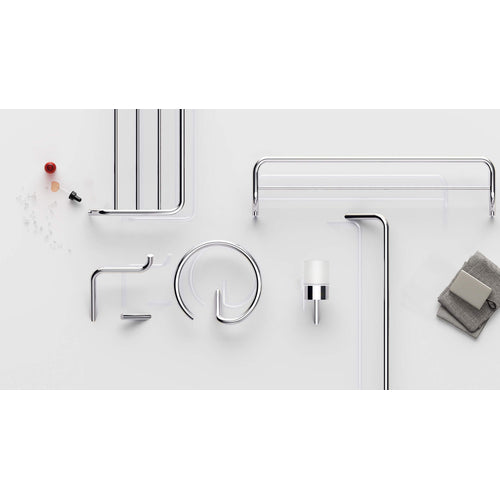 Towel rack, wall mounted - round, Deante