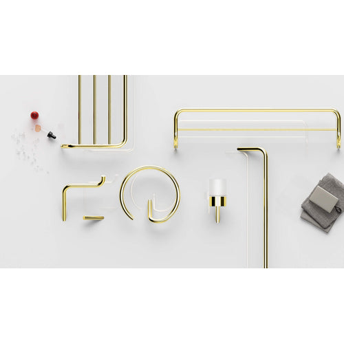 Towel rack, wall mounted - round, Deante