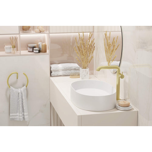 Towel rack, wall mounted - round, Deante