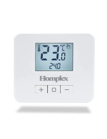 Termostat centrala wireless neprogramabil Homplex EVO X RF alb
