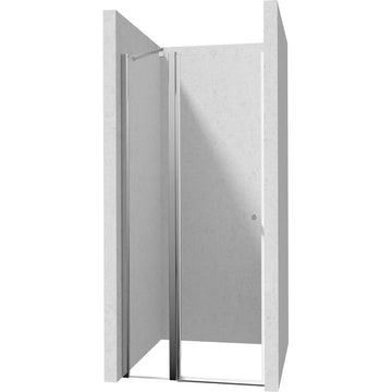 Ușă de duș, 80 cm - prins cu balamale, Deante
