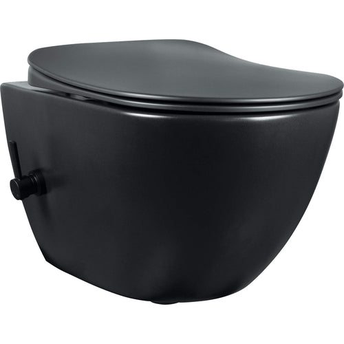 Toilet bowl, with bidet function - with faucet, Deante