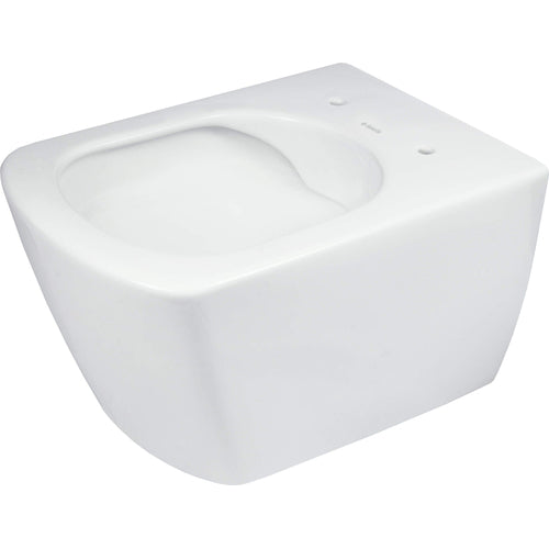 Toilet bowl, wall-mounted, rimless, Deante