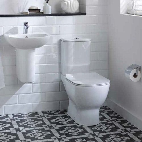 Vas wc pe pardoseala Ideal Standard Tesi Aquablade 66x36 cm, alb