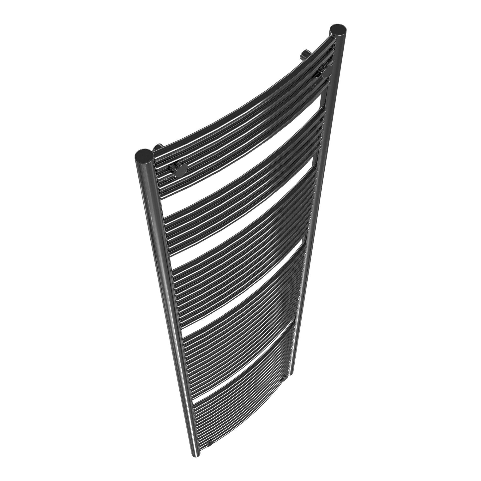 Calorifer baie portprosop decorativ cromat 500/1779 mm SUNNY ROUND (include kit de instalare)