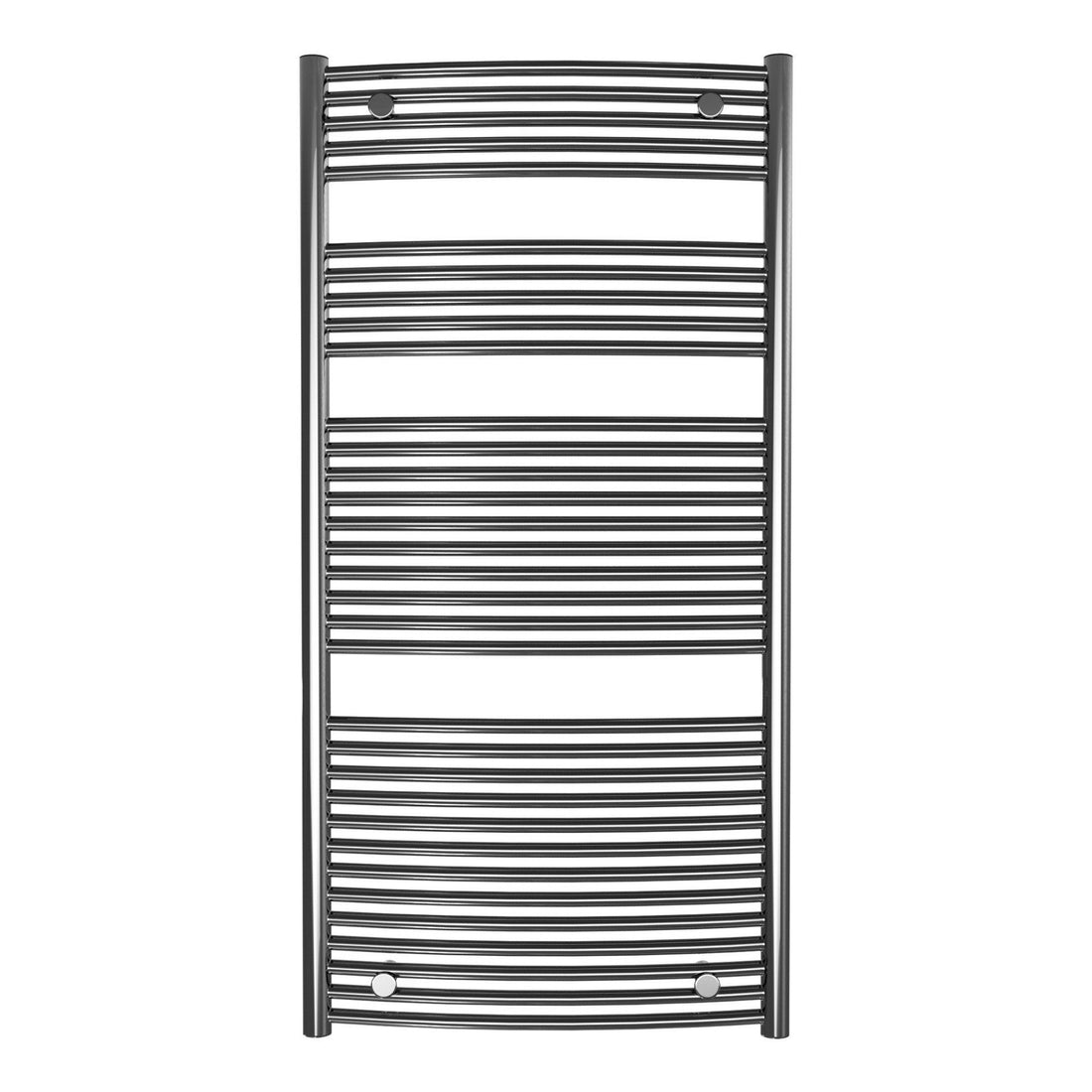 Calorifer baie portprosop decorativ cromat 600/1193 mm SUNNY ROUND (include kit de instalare)