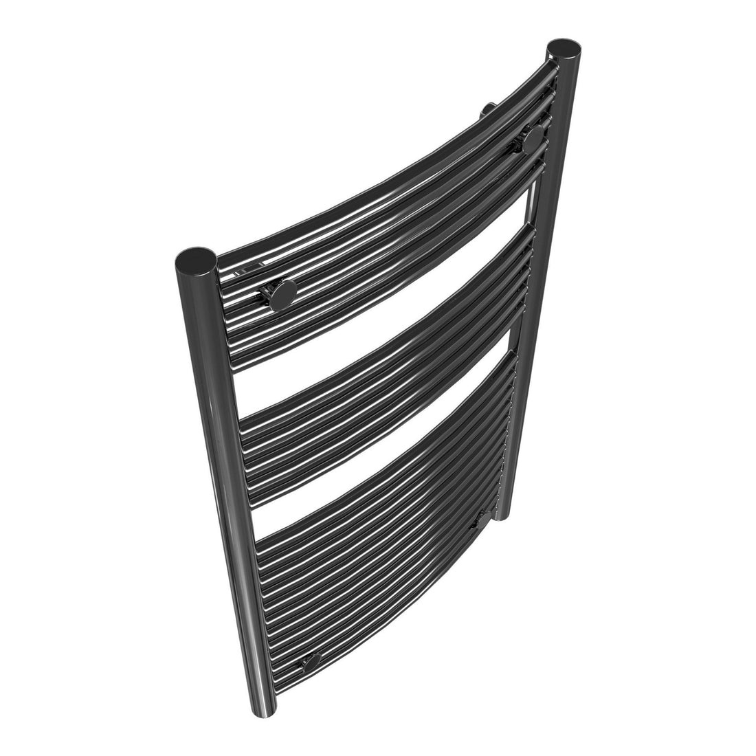 Calorifer baie portprosop decorativ inox 500/800 mm SUNNY ROUND (include kit de instalare)