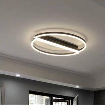 Lustra LED Rotund Maro cu Telecomanda wifi 52cm 2.4G lumina/rece/calda/neutra intensitate reglabila