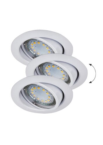 Plafoniera LED 71049 Sindri 2500lm Rabalux 3000 4000k Negru Alb