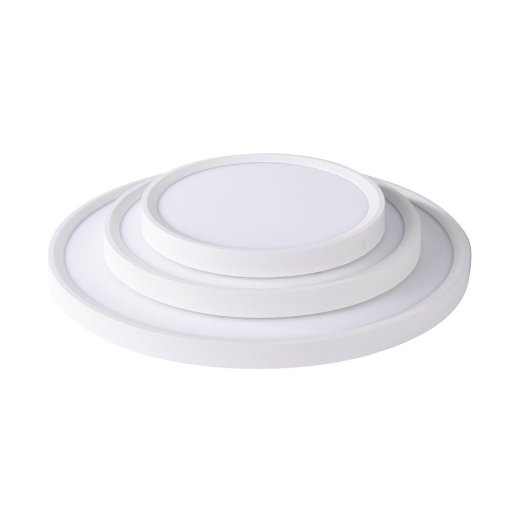 Plafoniera led VERSA IP40 Rama Alba Fi400, 32W, 3000-6500K