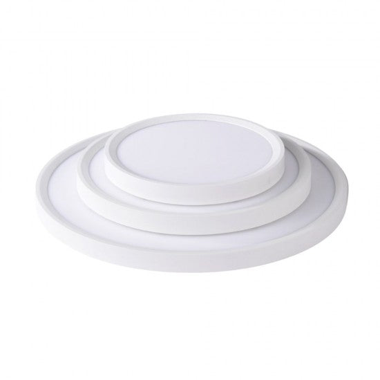 Plafoniera led VERSA IP40 Rama Alba Fi500, 40W, 3000-6500K